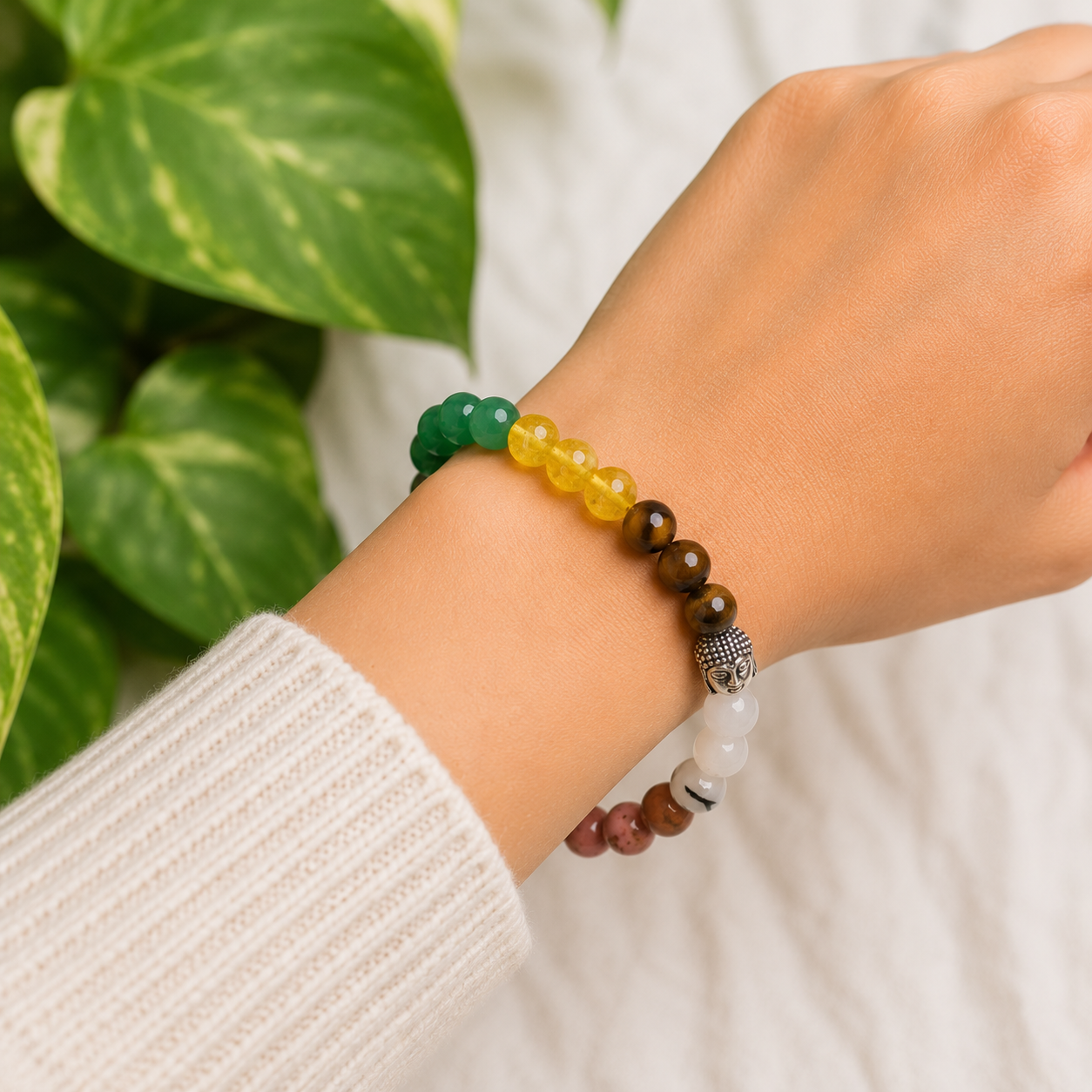 Divine Love & Abundance Crystal Bracelet - Image 2