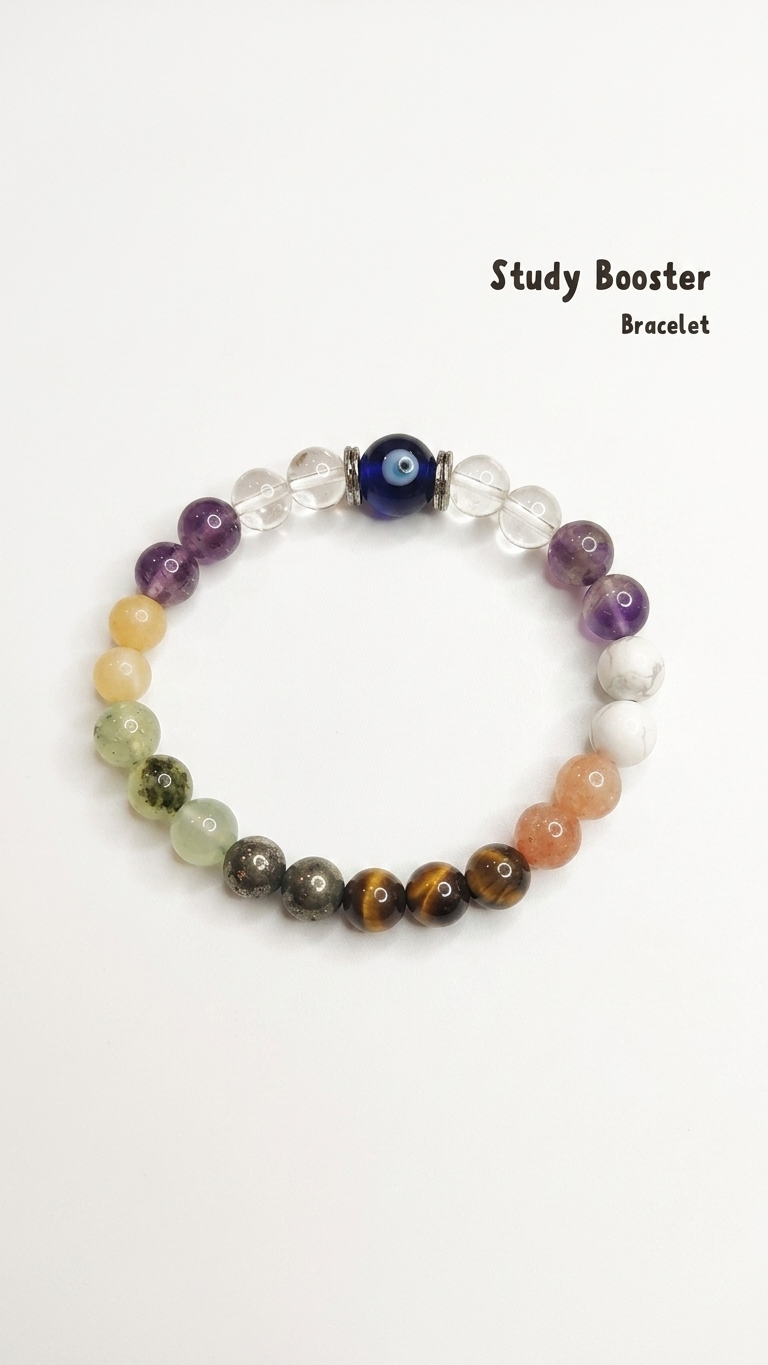 Focus & Clarity Crystal Bracelet 📚 - Image 2