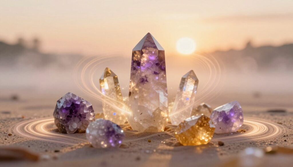 vibrational frequency of stones