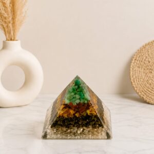 Prosperity Harmony Orgonite Pyramid ✨