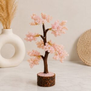 Rose Quartz Harmony Crystal Tree rose-quartz-harmony-crystal-tree