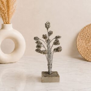 Pyrite Prosperity Tree – Silver Edition ✨